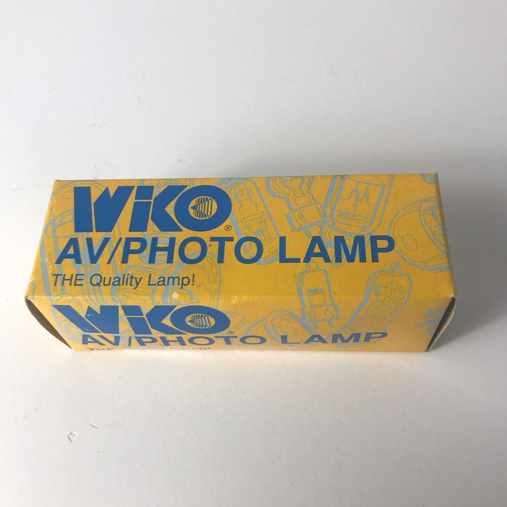 Vtg Wiko CAL/CXP 120V 300W AV/Photo Lamp Projector Projection Light Bulb